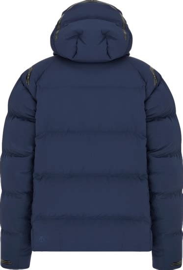 blue dior puffer|Dior puffer jacket navy.